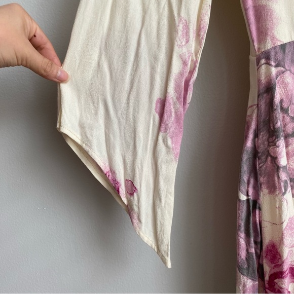 NWT Selfie Leslie Long sleeve floral dress - Picture 6 of 9